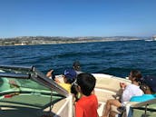 30'f CHAPARRAl Harbor & Emerald Bay Tours, Catalina Island, INNER TUBING Tours 