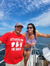 Sailing in Newport- Catalina 320 Sailboat with Captain Kenneth & Captain Perrin