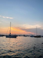 Velero J Boat de 42 pies en Newport, Rhode Island