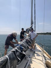 Iate à vela J Boat de 42 pés em Newport, Rhode Island