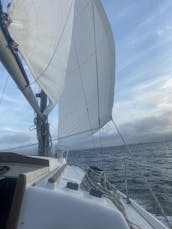 4 or 8 Hour Sails on Narragansett Bay on Seafarer Swiftsure Yacht!