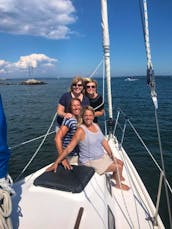 4 or 8 Hour Sails on Narragansett Bay on Seafarer Swiftsure Yacht!