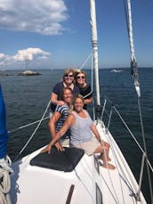 4 or 8 Hour Sails on Narragansett Bay on Seafarer Swiftsure Yacht!