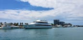 24' Luxury Party Pontoon Boat Rental in North Miami Beach, Florida