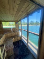 Ocean Sauna Boat - Indian Arm Fjord - North Vancouver