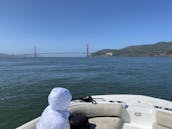 Hurricane 188 Deck Boat in the San Francisco Bay California