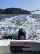 Hurricane 188 Deck Boat in the San Francisco Bay California