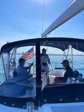 La Bella Vita Hunter Sloop Sailing Trips in Oceanside, California