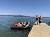 Two 2022 Seadoo Jet skis with Sound System at Lake Folsom