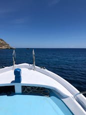 Custom Traditional Wooden Boat Tours to south coast and Tragonisi or Delos Rinia