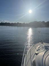 Yacht de 50 pieds à Oysterbay, croisière, paddleboard, kayak, tubing