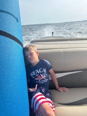 Luxury Pontoon Rental in Panama City, Florida with free snorkel gear 