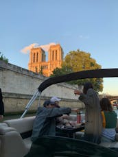 Captained Charter on 24' Pontoon in Paris, France