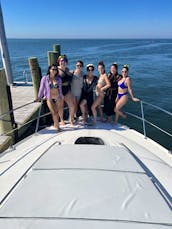 Charter 41’ Searay Sport Yacht in the Great South Bay, Fire Island  for Day Trips