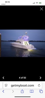 Luxury Private Charter 48' SeaRay Sedan Bridge (Mila Yenin) in Pensacola, Fl