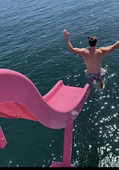 Incredible 40ft Pink Party Barge in Peoria, Arizona