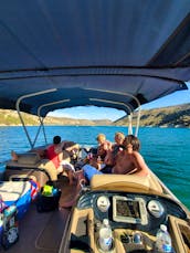 *Lake Pleasant* Please Read Description- Full Shade- 30ft Coach Luxury Tritoon with 250Hp Supercharged Outboard *12 Passengers*