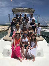 53' Hatteras All-Inclusive Yacht Charter (Playa del Carmen)