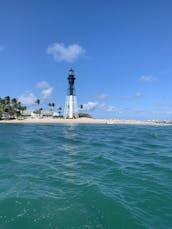 Linda estrela náutica de 25 pés em Pompano Beach (hora extra grátis!)