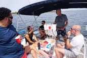 Sailing Long Island Sound with Captain Steve onboard 34ft Beneteau Oceanis 