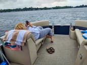 2021 Avalon Pontoon Lounger with Bluetooth Sound, 200HP in Portage, Michigan