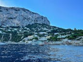 Amazing Full Day Experience in Positano, Italy Aboard this 32 ft Walk Around Boat