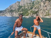 Amazing Full Day Experience in Positano, Italy Aboard this 32 ft Walk Around Boat