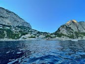 Amazing Full Day Experience in Positano, Italy Aboard this 32 ft Walk Around Boat