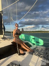 PRIVATE CATAMARAN ⛵️ STARTING ON ISLA MUJERES 🏝️