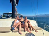 Spacious, fast 80 foot sailboat with a hot tub