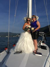 Beautiful Catalina 42 Sailboat In Puerto Vallarta, México