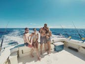 Marlin fever Yacht for deep sea fishing at Cap cana , Dominican Republic