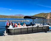 24' Bentley Pontoon Boat for rent on Saguaro or Canyon Lake