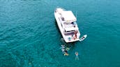 Private whale tour 53f luxury yacht Sunset morning , Manuel Antonio-Quepos  