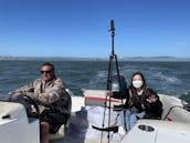 Hurricane 188 Deck Boat in the San Francisco Bay California