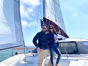 Excellent yacht for the SF Bay!   Wind power/green clean fun! Stable Catamaran with large enclosed main salon with amazing views!  In Richmond, CA