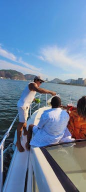 Intermarine 38' Luxury Party Lunch Boat In Rio De Janeiro, Brazil