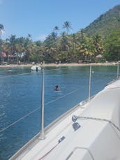 Sail tour to Les Saintes with Skipper Sailing teacher