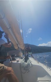 Sail tour to Les Saintes with Skipper Sailing teacher