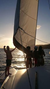 🥰 Naviguez vers « l'île Bacardi » de Samaná ~ Croisière privée en catamaran 