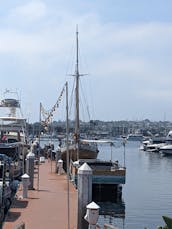 Enjoy the best of Mission Bay aboard a Captained 85' Wooden Viking Style Ketch