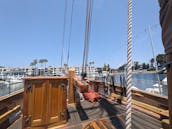 Enjoy the best of Mission Bay aboard a Captained 85' Wooden Viking Style Ketch