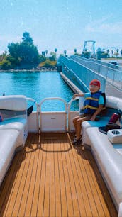 Largest Luxury Double Deck Pontoon Boat In Mission Bay w/ Waterslide Day & Night