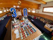 Sailing Charter On 72' Tall Ship on SF Bay, California- up to 49 passengers