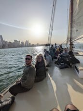 Sailing Charter On 72' Tall Ship on SF Bay, California- up to 49 passengers