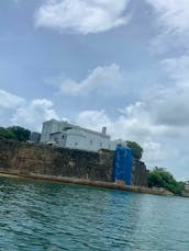See More! Do More! Discover Old San Juan or Beach Aboard Quality Power Boat.
