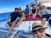 Private Catamaran Charter to Passion Island, Cozumel!