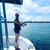 Enjoy Sarasota, Florida On 20ft Angler Center Console Boat!