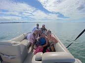 Bentley Pontoon-Double Bimini Rental Sarasota