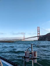 Curated Sailing Experience from the Golden Gate Bridge/Fort Baker aboard  Islander 36 Sailboat